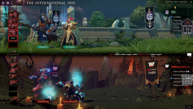 The International 2019: OG – Infamous l Групповой Этап (Game 2)