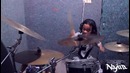Najwa, 11 Year old girl play drum cover St Anger Metallica