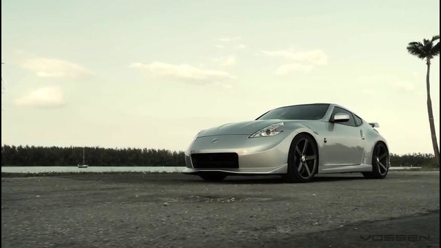 Vossen Nissan 370z Nismo on 20 quot; VVS CV3 Concave Wheels Rims (HD)