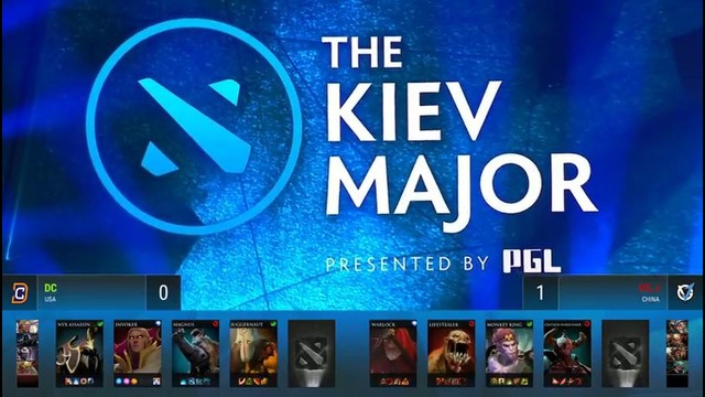 Dota 2: The Kiev Major: DC vs VG.J (Play-Off 1/8, Game 2)