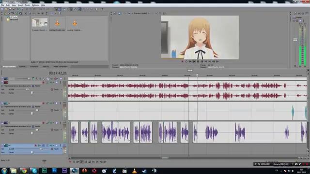 Timing Anime Working! in Sony Vegas|3x speed (by EJIEKTPO)