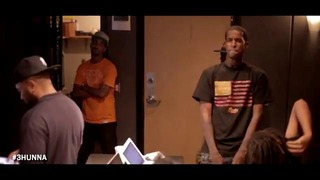 Studio Session Lil Reese, Waka Flocka Working On A Track With Producer Young Chop