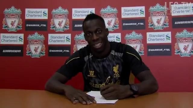 Aly Cissokho first day in Liverpool