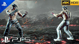 (PS5)TEKKEN 8 – Angel Jin vs Devil Kazuya Full Fight | ULTRA Realistic Graphics Gameplay[4K60FPSHDR]