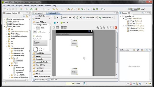 Start Аndroid: Урок 11. Папка res/values. Используем ресурсы приложения