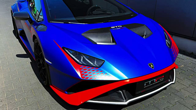 Lamborghini Huracan STO (2023) – Super Sports Brutal Car