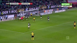 (HD) Вольфсбург – Боруссия Д | Немецкая Бундеслига 2018/19 | 10-й тур