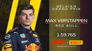 Формула 1 – Лучший круг в квалификации на Гран-При Бельгии от Макса Ферстаппена (28.08.2021)
