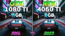 GTX 1080 Ti vs RTX 4060 Ti – Test in 10 Games