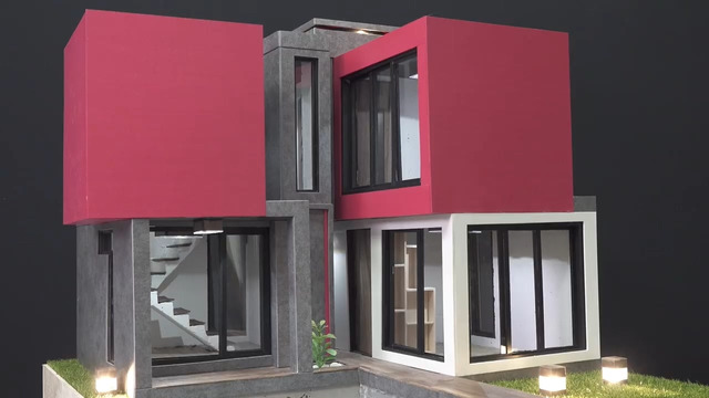 Как сделать потрясающий мини-дом из бетона