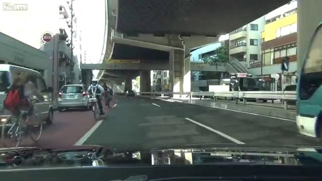 Полицейская погоня в Японии