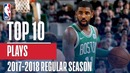 NBA. Топ 10 моментов регулярки 2017-18
