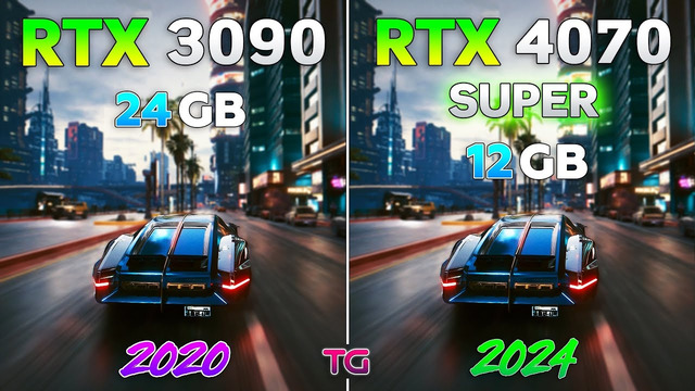 RTX 4070 SUPER vs RTX 3090 – Test in 10 Games