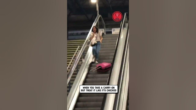 Fear and respect the escalator