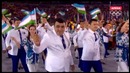Церемония открытия Олимпиады 2016 Парад спортсменов Узбекистана