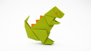 Origami chibi monster (oriol esteve)