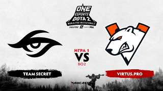 ONE Esports World Pro Invitational – Team Secret vs Virtus.Pro (Game 1, bo2, Group)