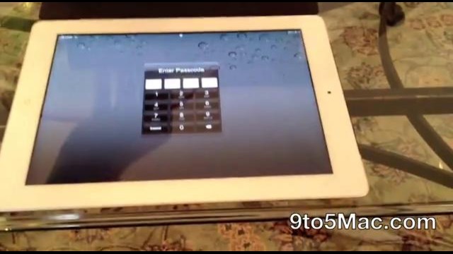 Дыра в системе безопасности iPad 2