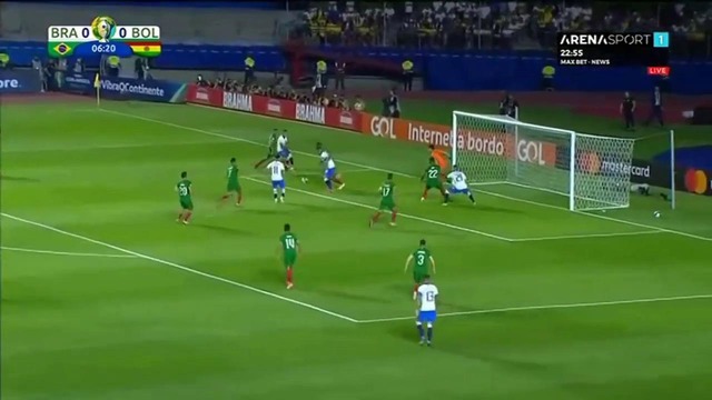 (HD) Бразилия – Боливия | Кубок Америки | Групповой этап