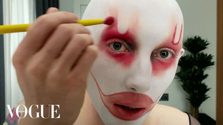 Gena Marvin показывает свой арт-макияж | Vogue Россия