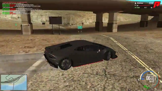 Draken ►Бабуля Джордон тестит Ламбу в дрифте на почти Эбису:D МТА