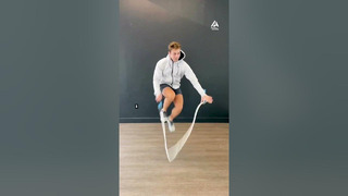 Jump Rope Artist Displays Amazing New Combo of Tricks