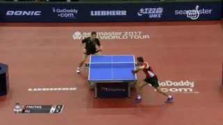 2017 German Open Highlights- Xu Xin vs Marcos Freitas (R16)