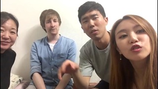 Пробуем Корейские сладости с Видеоблогерами из Кореи (кyungha кёнха)