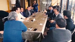 Ўзбек делегацияси Туркияда: Арслонбек Султонбековдан "Домбира" қўшиғи