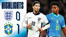 Англия – Бразилия | Товарищеский матч 2024 | Обзор матча