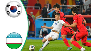 Узбекистан – Южная Корея | Молодежный чемпионат АФК U17 | 1/2 финал | Обзор матча