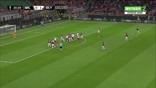 Милан – Олимпиакос | Лига Европы УЕФА 2018/19 | Групповой этап | 2-й тур