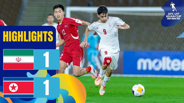 IR Iran vs. DPR Korea | Highlights | AFC U17 Asian Cup™ 2025