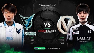 The International 2018: VG vs VGJ. Thunder (bo1) (Game 1) (Play-Off, LB Round 1)
