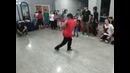 Брейкданс на тренировке