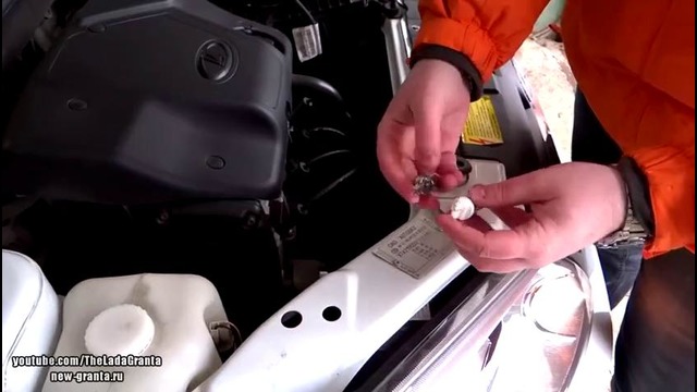 Lada Granta – яркие светодиодные ДХО без доработок. HIGH