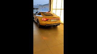 Awesome Audi RS e-tron GT Lightshow – The Most Beautiful Electric Car! #shorts #audi