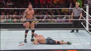 John Cena RKO on Randy Orton – Royal Rumble