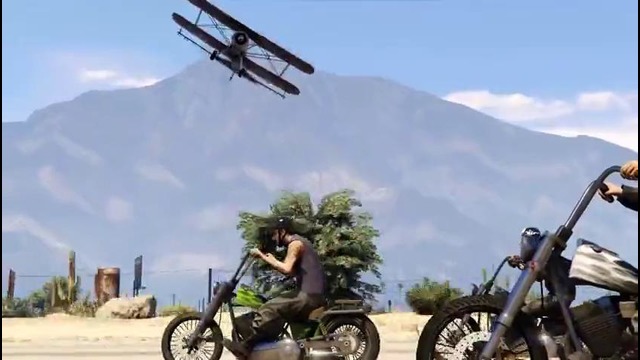 Battlefield 1 трейлер воссоздали в GTA V ржака =)