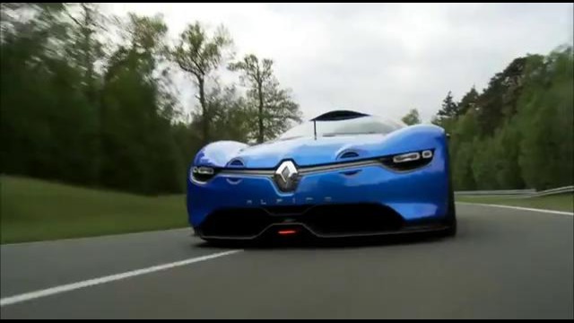 Renault Alpine A110-50 in motion @Mortefontaine racetrack
