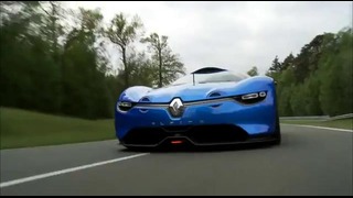 Renault Alpine A110-50 in motion @Mortefontaine racetrack