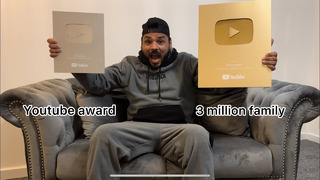 First time talking with my 3 million family | YouTube play button thank you