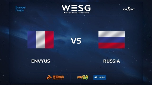WESG 2017: Russia vs France (inferno) CS:GO European Qualifier Finals