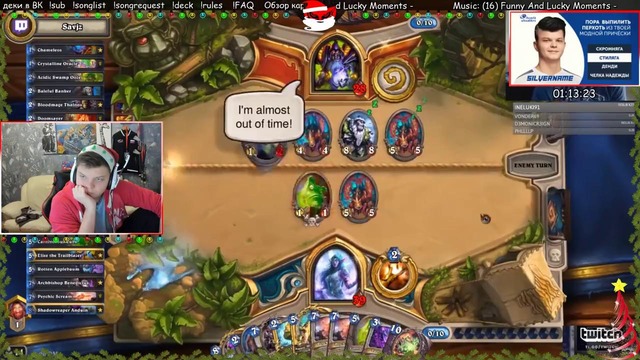 SilverName. Funny And Lucky Moments – Hearthstone – Best Of 2018