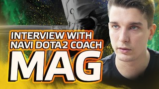 Dota 2 Интервью с Новым Тренером Mag NAVI