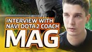 Dota 2 Интервью с Новым Тренером Mag NAVI