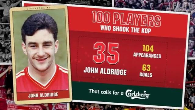 Liverpool FC. 100 players who shook the KOP #35 John Aldridge
