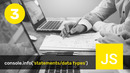 Javascript дастурлаш тили [3]: инструкциялар ва маълумот турлари