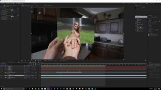 After Effects Tutorial- How to Pull Someone Into Another World
