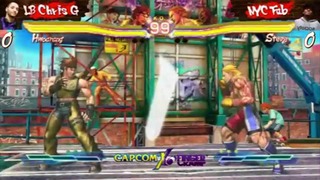 Street Fighter Tekken Chris G vs. NYCfab Capcom